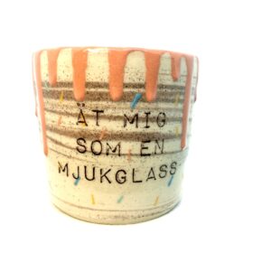 ÄT MIG SOM EN - mugg - extra all drip strössel swirl